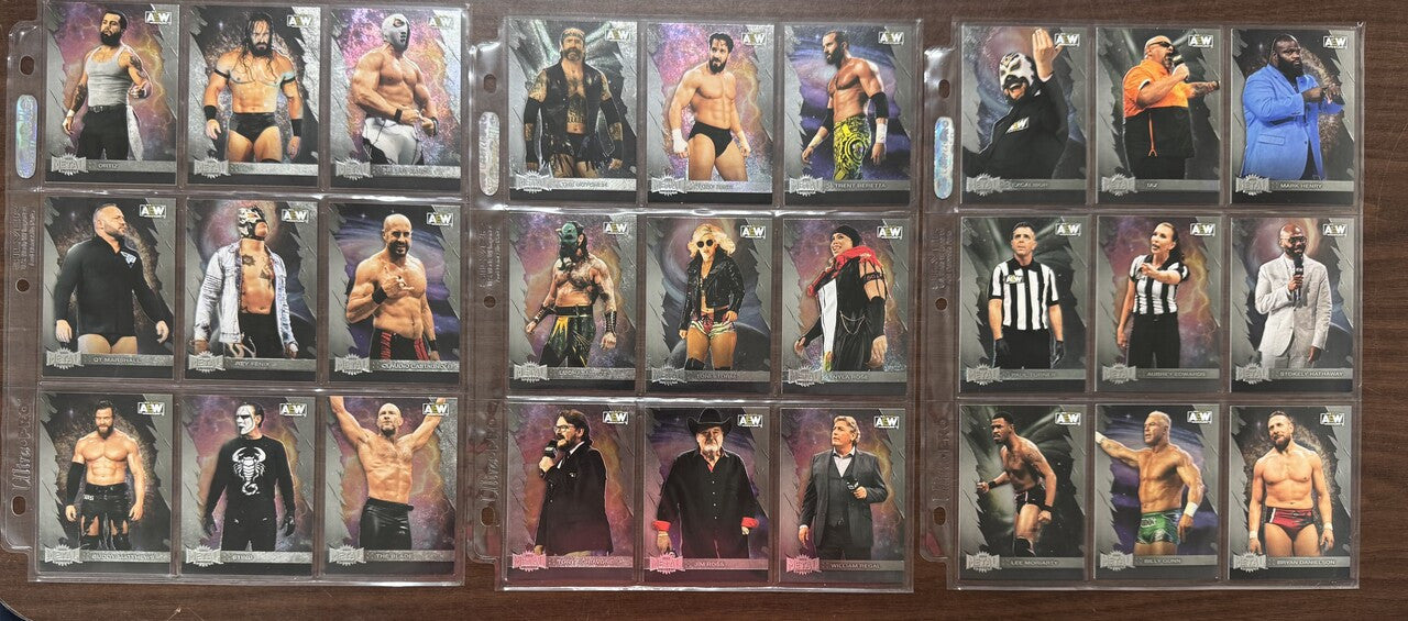 2022 SkyBox AEW Metal Universe Complete Card Set With SP High Numbers (150) NM