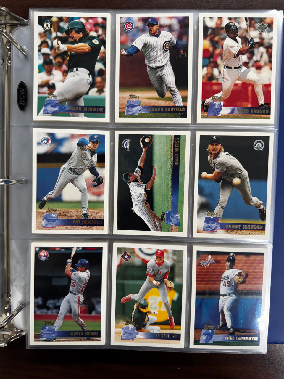1996 Topps Baseball Complete Set (440) Rolen Helton RC