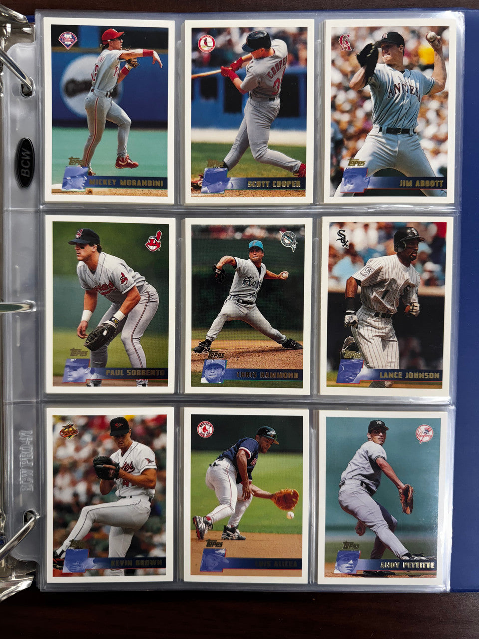 1996 Topps Baseball Complete Set (440) Rolen Helton RC