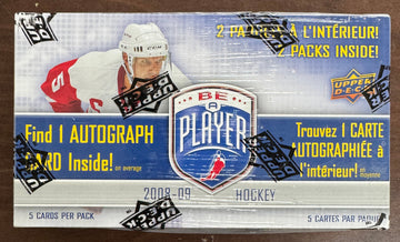 2008/09 Upper Deck Be A Player Hockey Blaster Box Factory Sealed