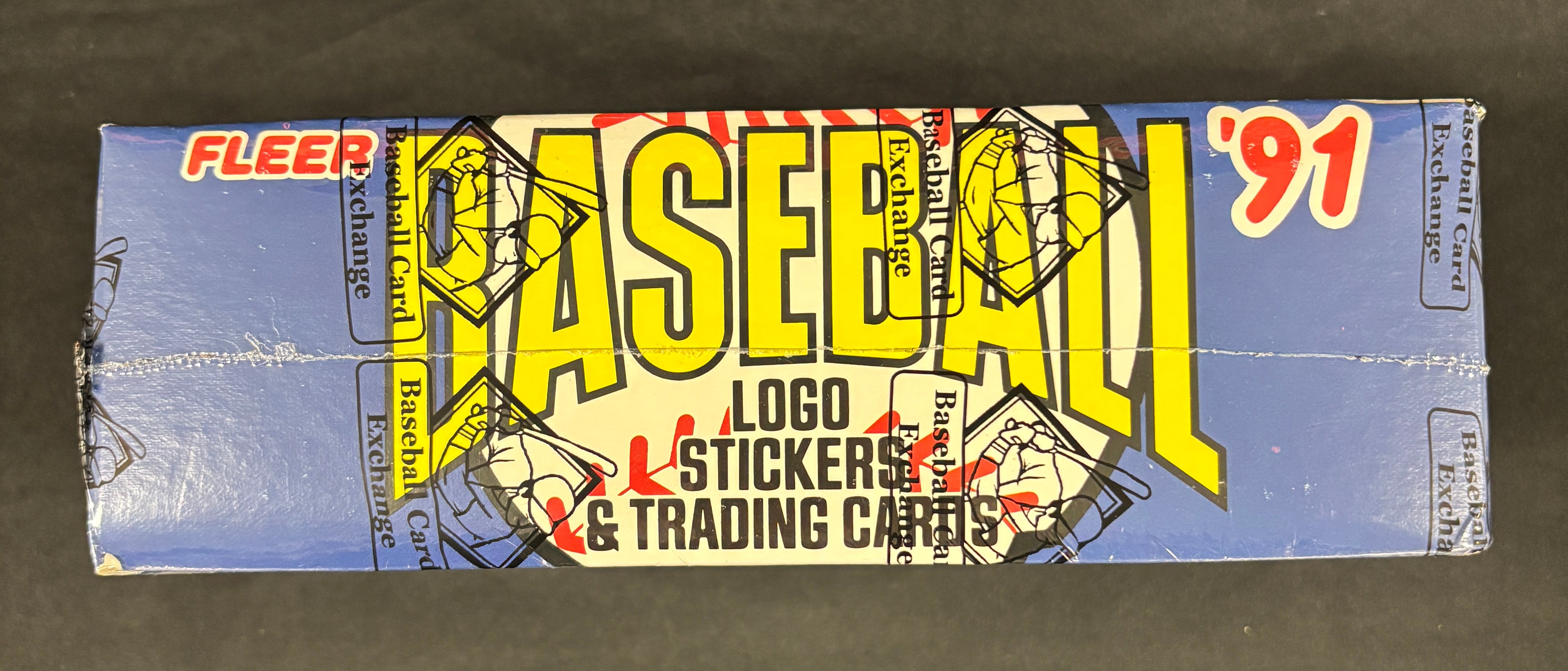 1991 Fleer Baseball Rack Box BBCE Wrapped/Sealed