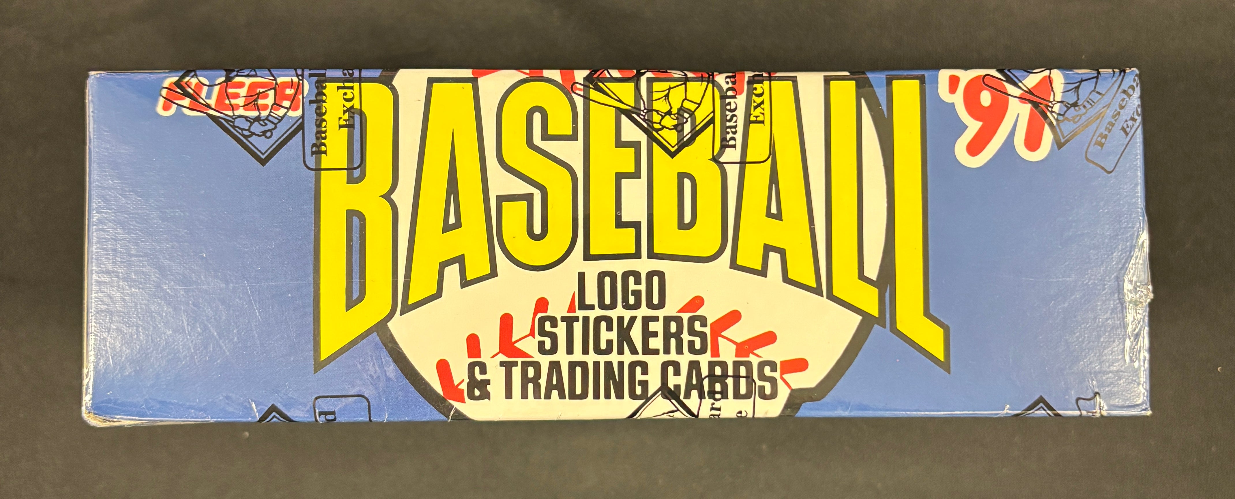 1991 Fleer Baseball Rack Box BBCE Wrapped/Sealed