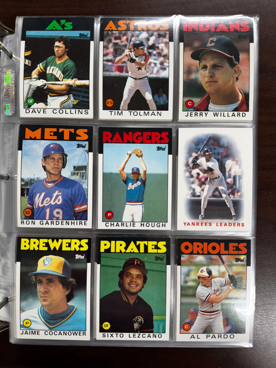1986 Topps Baseball Complete Set (792) NM Dykstra Fielder RC