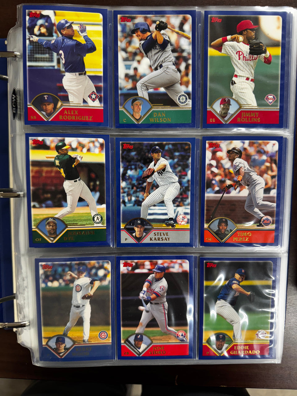2003 Topps Baseball Complete Set (721) Ichiro Mauer RC