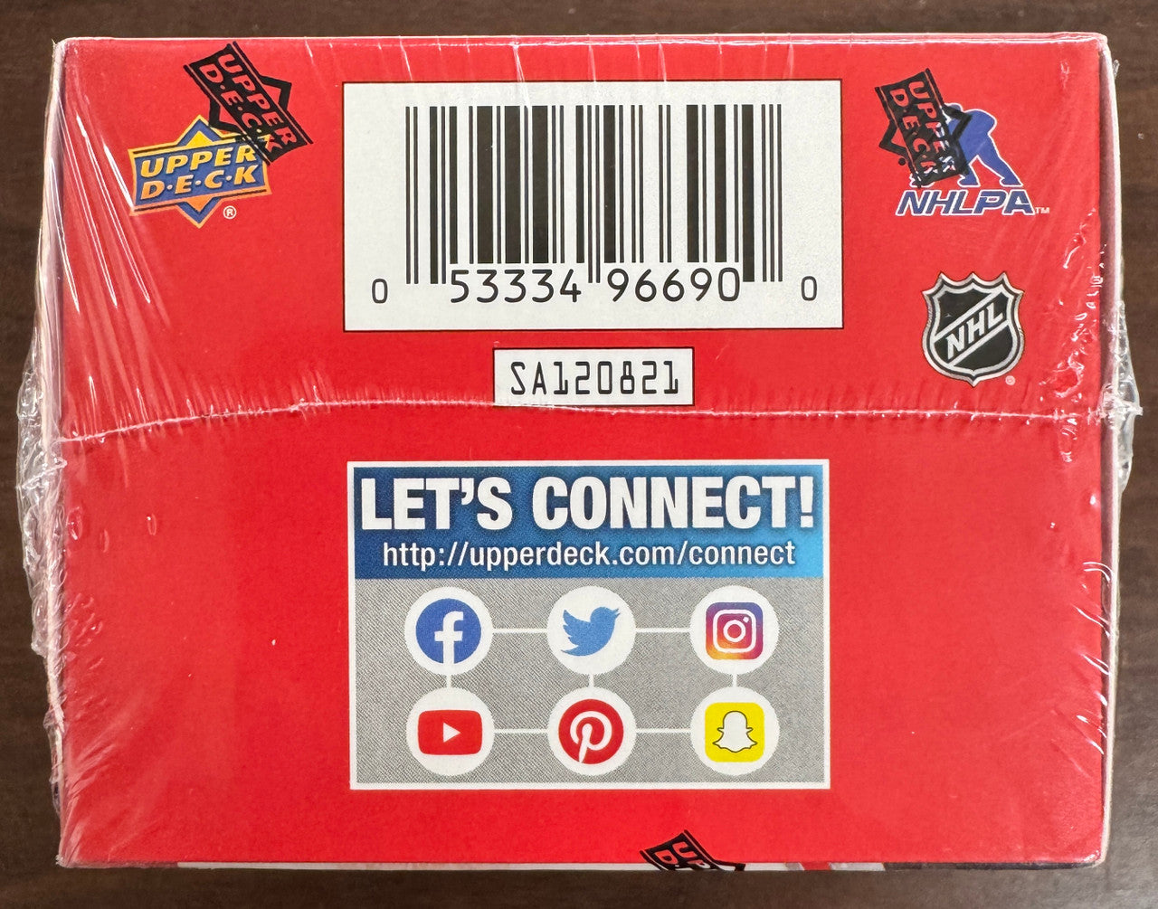 2021/22 Upper Deck MVP Hockey Blaster Box Factory Sealed