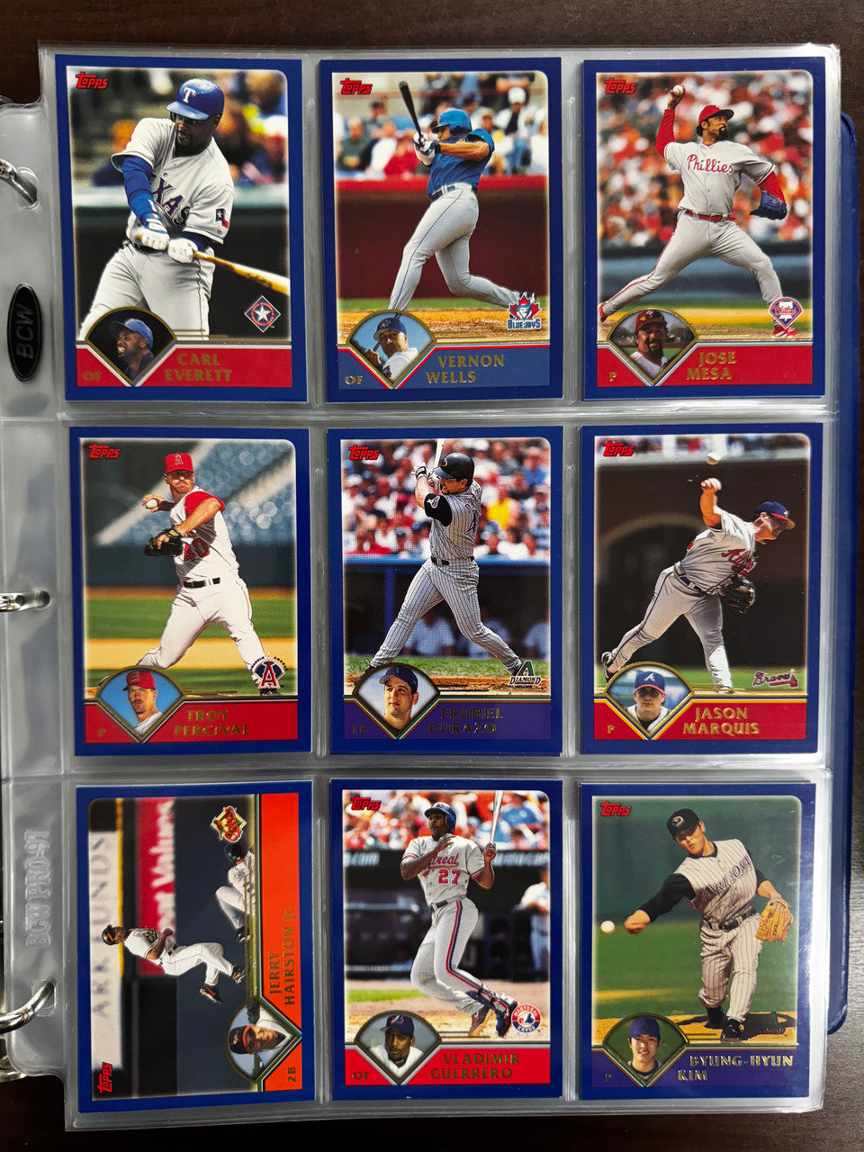 2003 Topps Baseball Complete Set (721) Ichiro Mauer RC