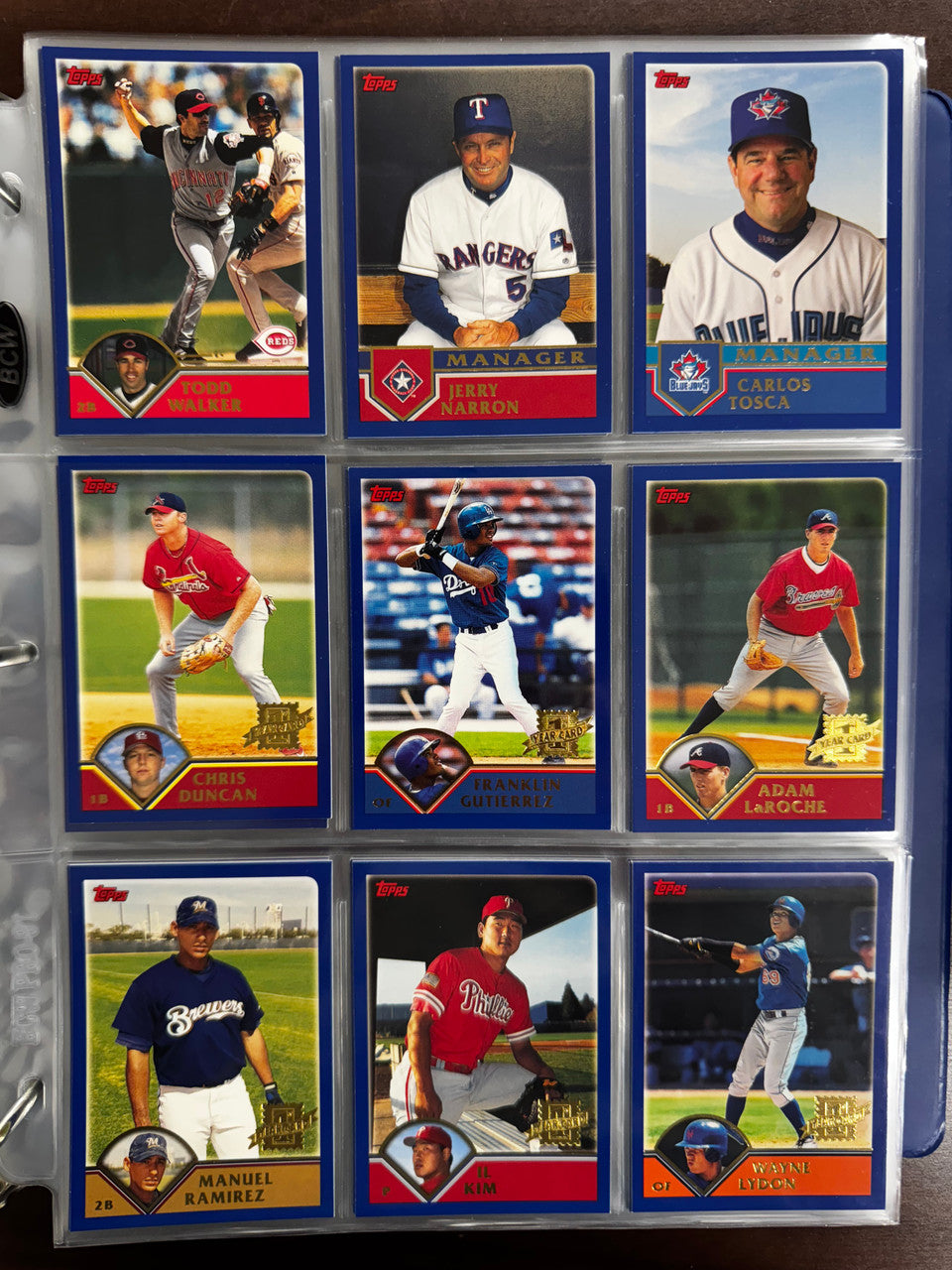 2003 Topps Baseball Complete Set (721) Ichiro Mauer RC