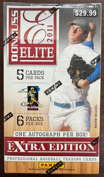 2011 Donruss Elite Extra Edition Blaster Box Factory Sealed