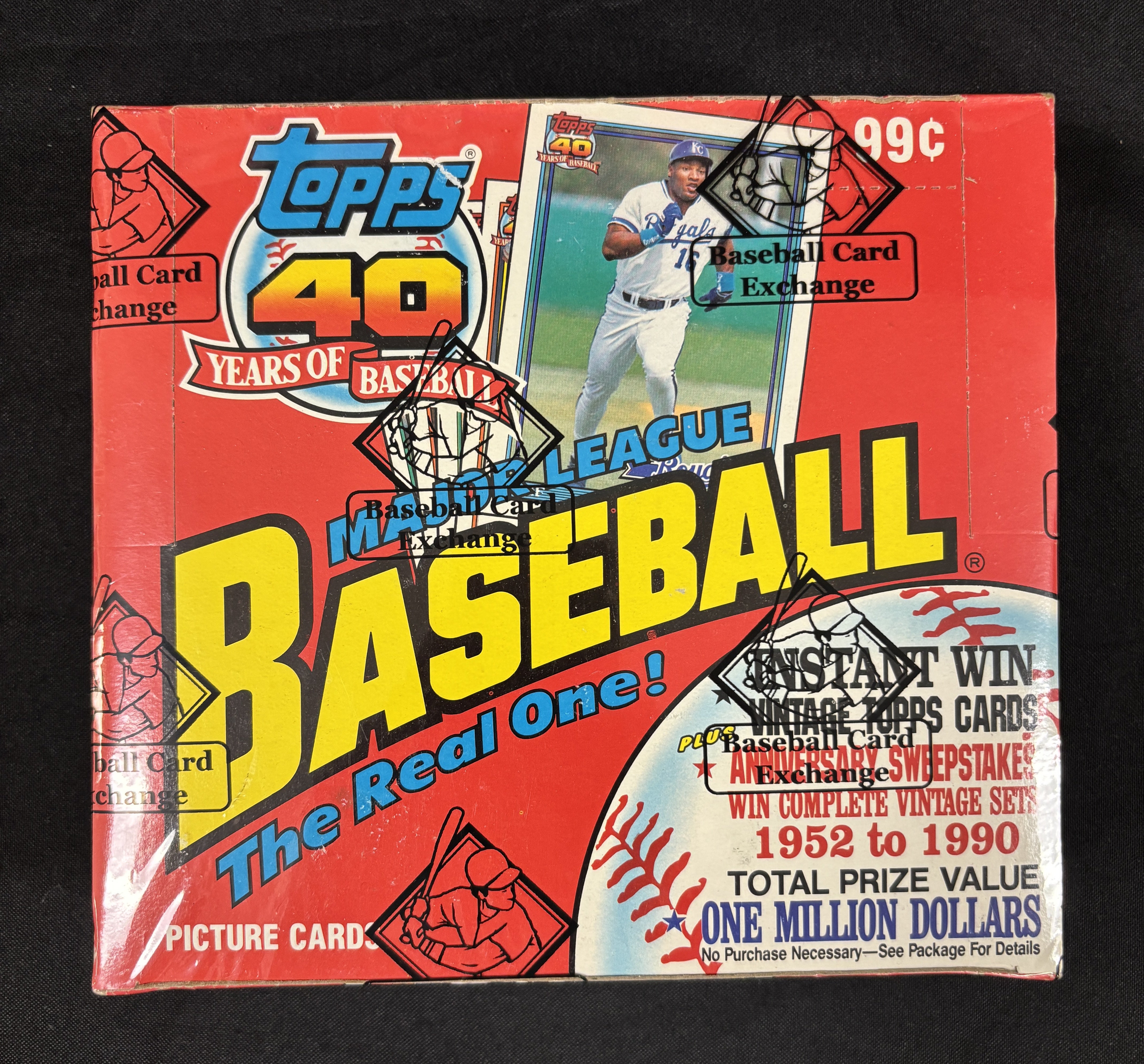 1991 Topps Baseball Cello Box BBCE Wrapped/Sealed