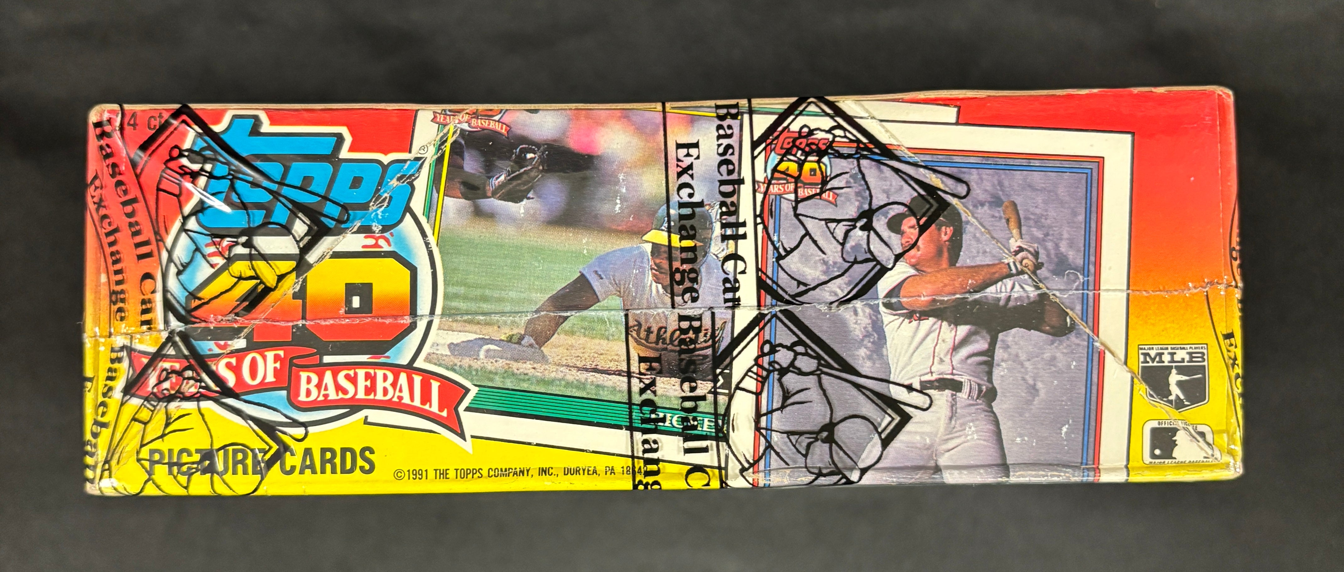 1991 Topps Baseball Cello Box BBCE Wrapped/Sealed