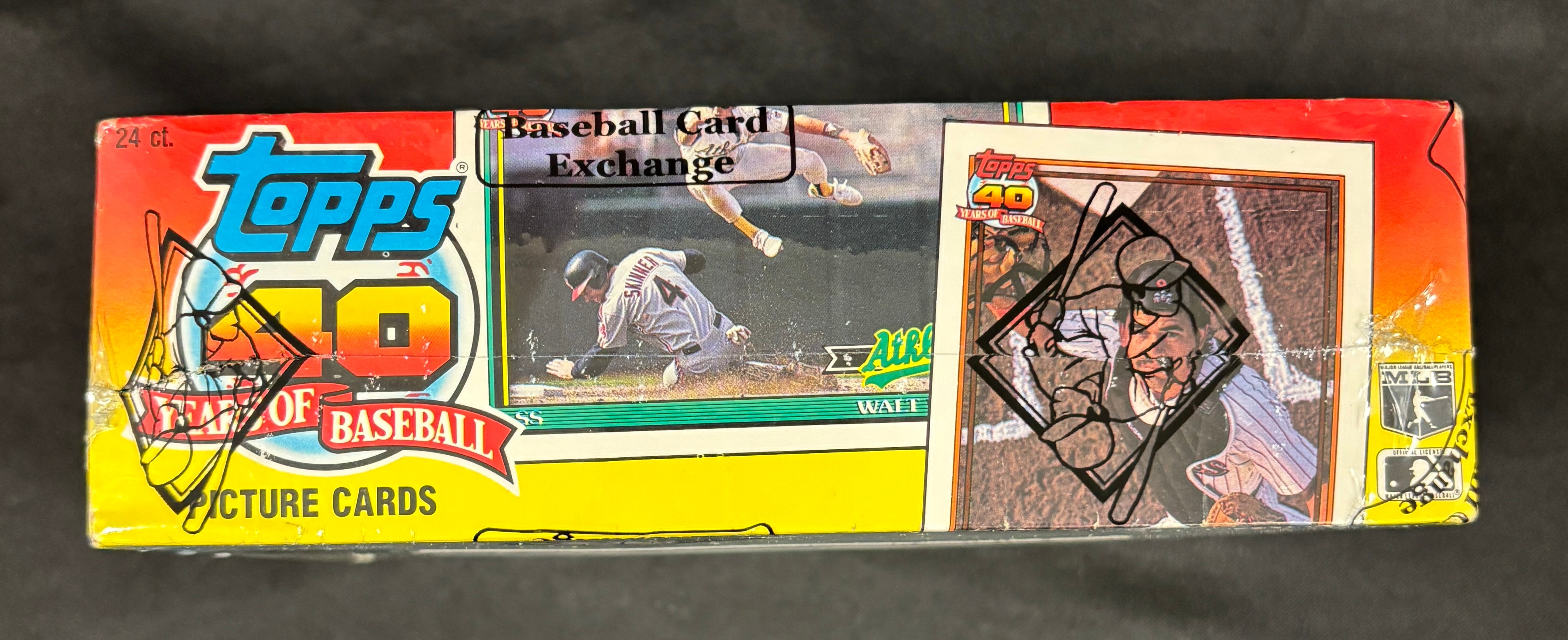 1991 Topps Baseball Cello Box BBCE Wrapped/Sealed
