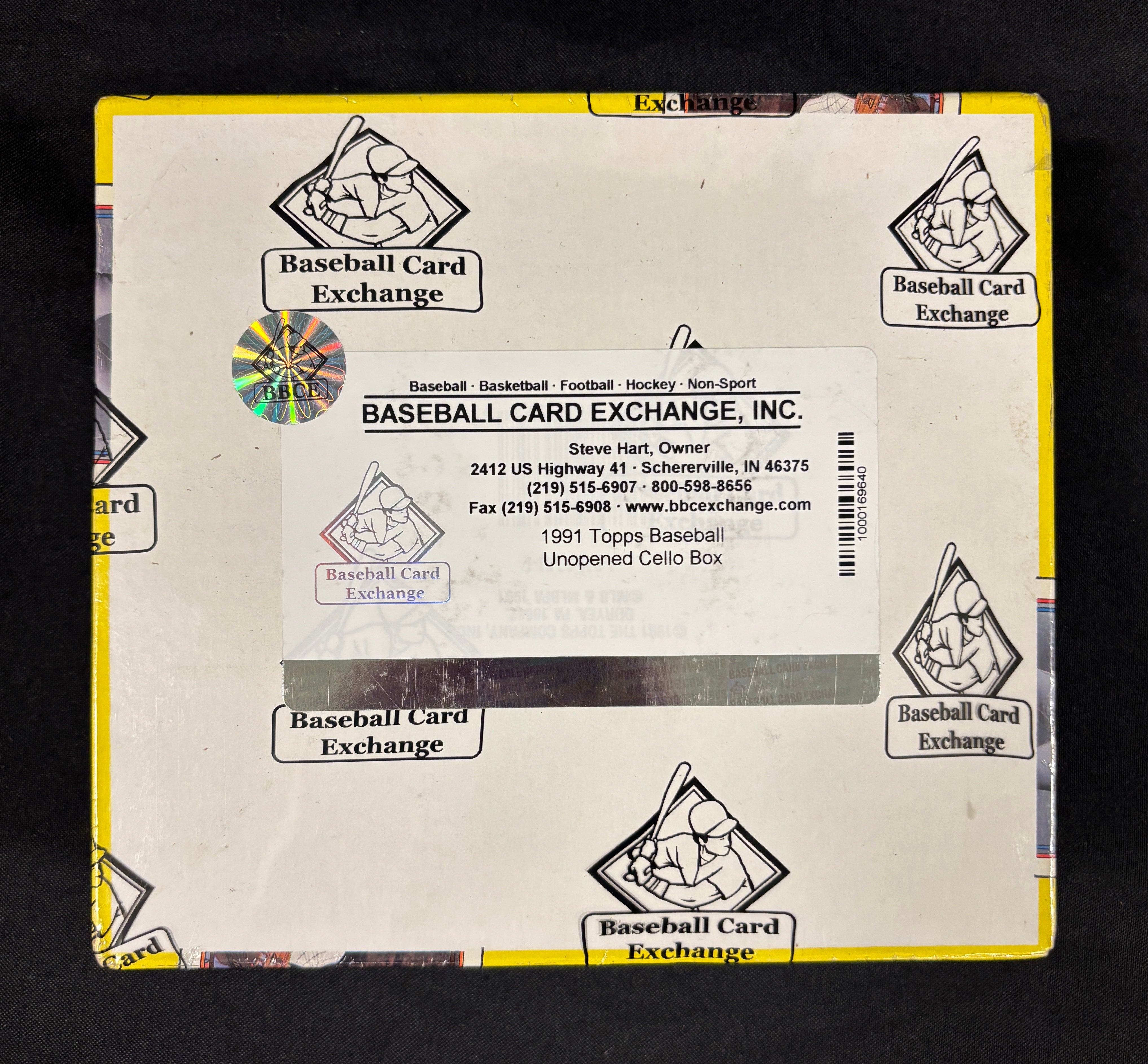 1991 Topps Baseball Cello Box BBCE Wrapped/Sealed