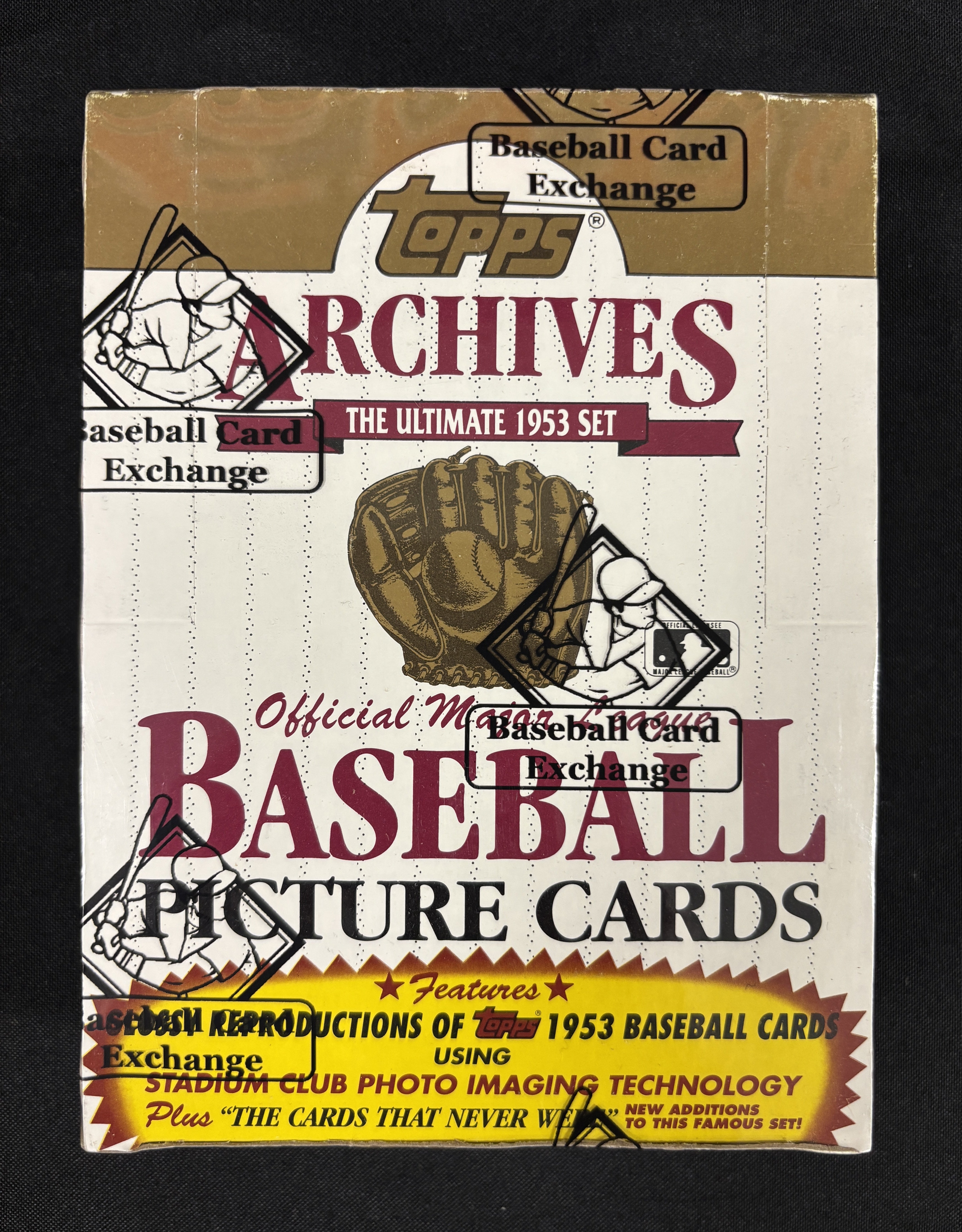 1991 Topps Archives Baseball Box (1953 Topps) BBCE Wrapped/Sealed