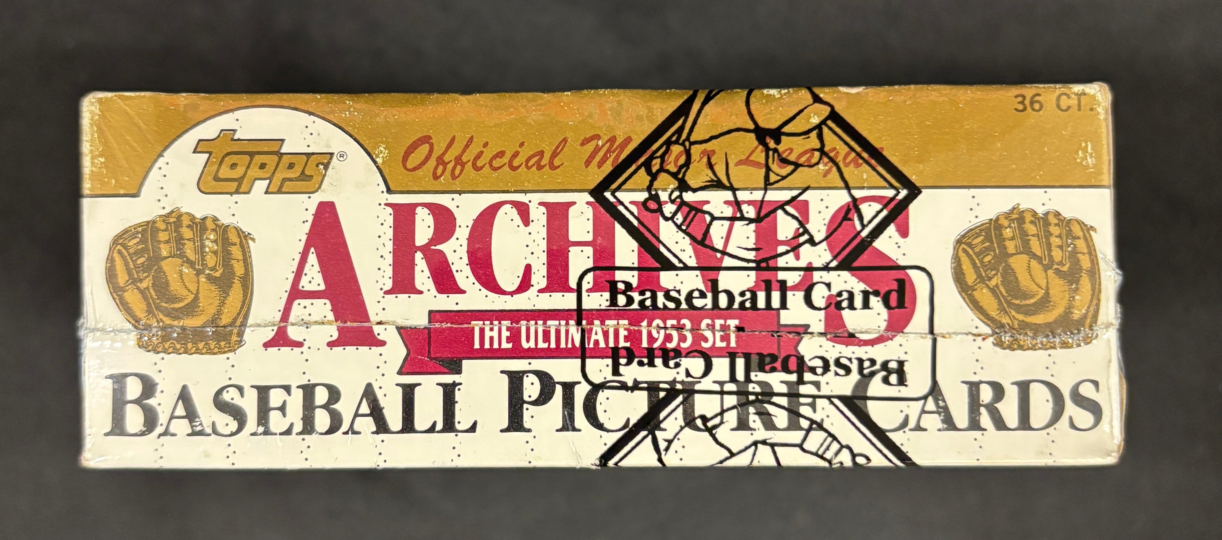 1991 Topps Archives Baseball Box (1953 Topps) BBCE Wrapped/Sealed