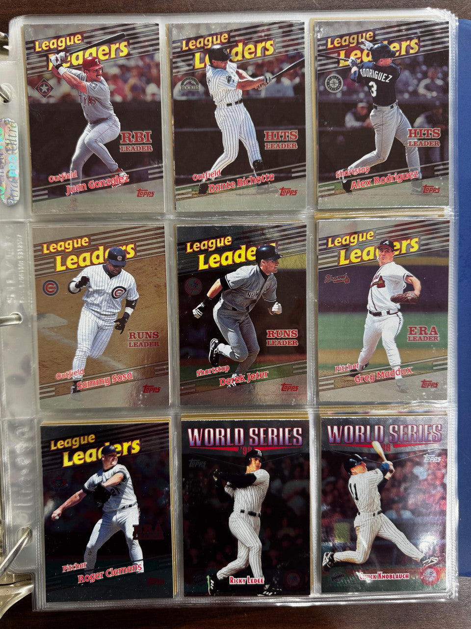 1999 Topps Baseball Complete Set (463) Jeter Holliday RC