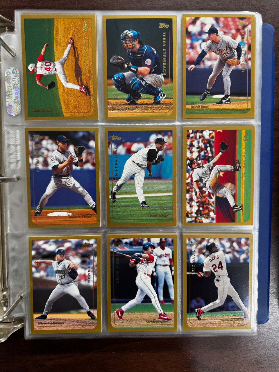 1999 Topps Baseball Complete Set (463) Jeter Holliday RC