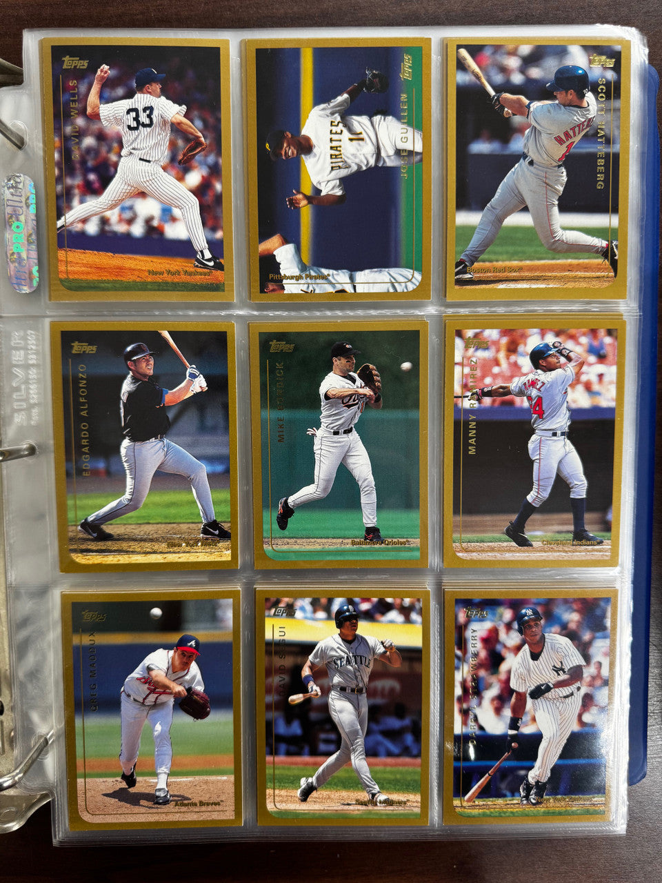 1999 Topps Baseball Complete Set (463) Jeter Holliday RC