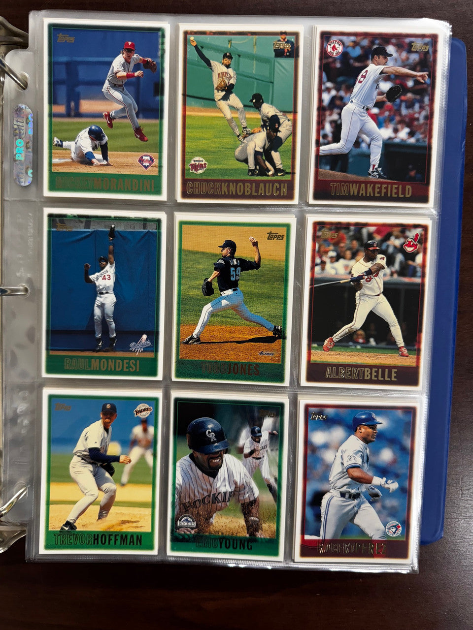 1997 Topps Baseball Complete Set (496) Jeter Griffey Bonds