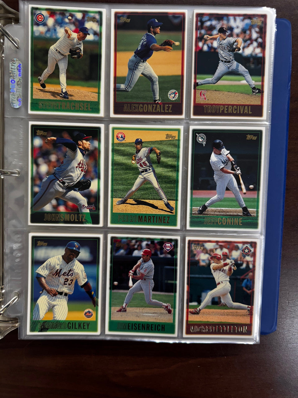 1997 Topps Baseball Complete Set (496) Jeter Griffey Bonds