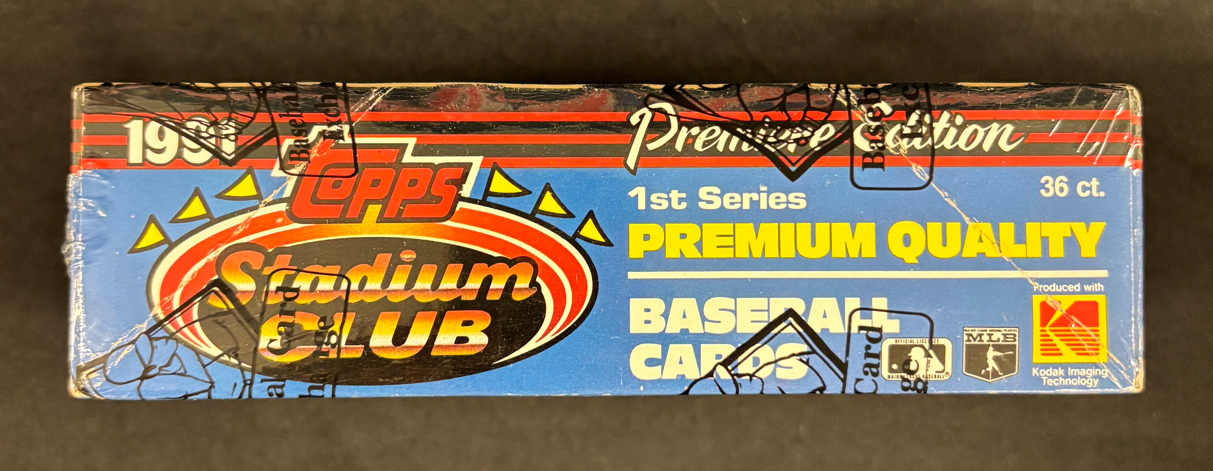 1991 Topps Stadium Club Series One Baseball Box BBCE Wrapped/Sealed FASC