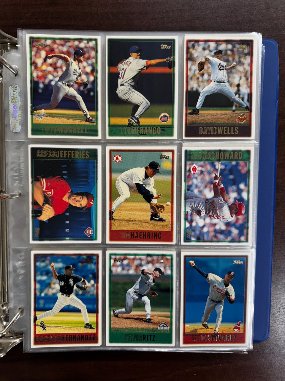 1997 Topps Baseball Complete Set (496) Jeter Griffey Bonds