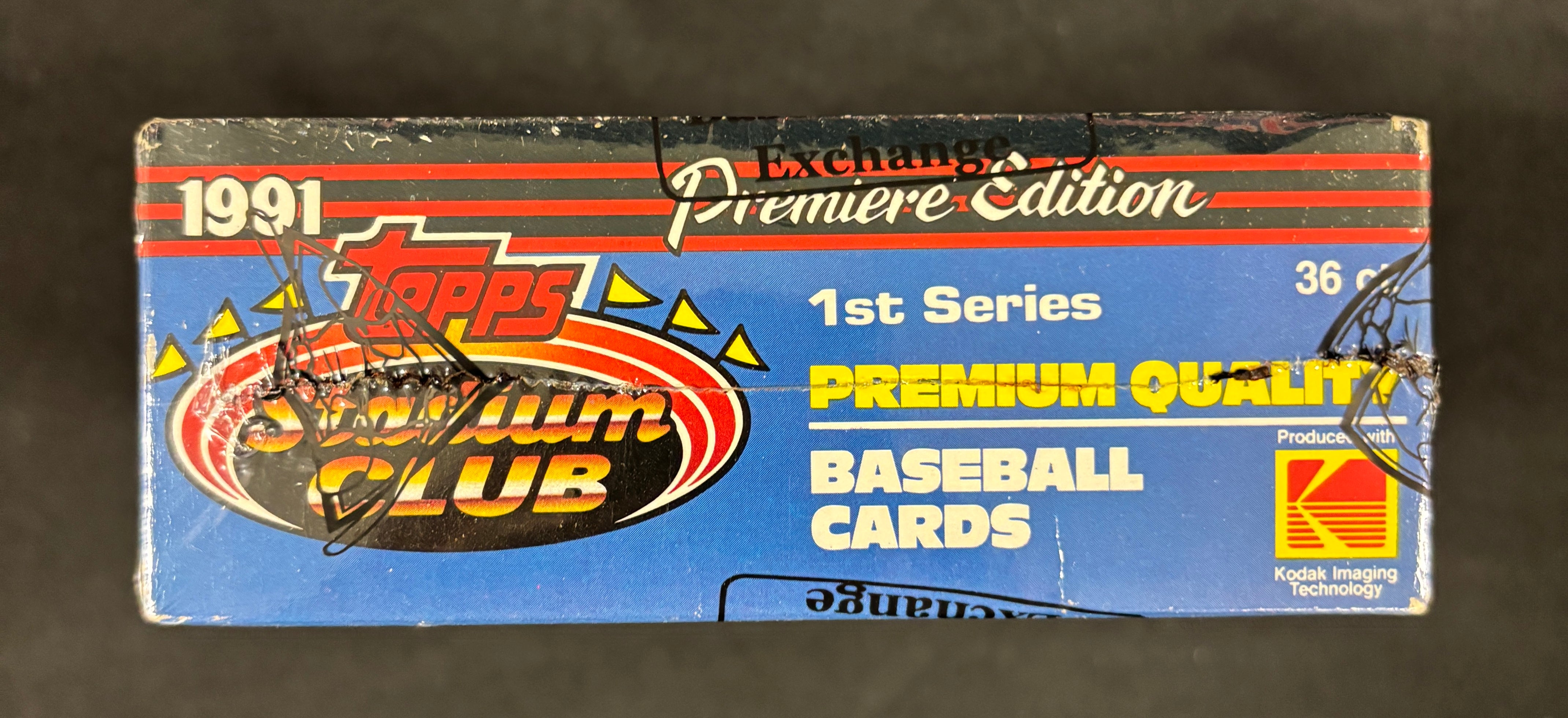 1991 Topps Stadium Club Series One Baseball Box BBCE Wrapped/Sealed FASC