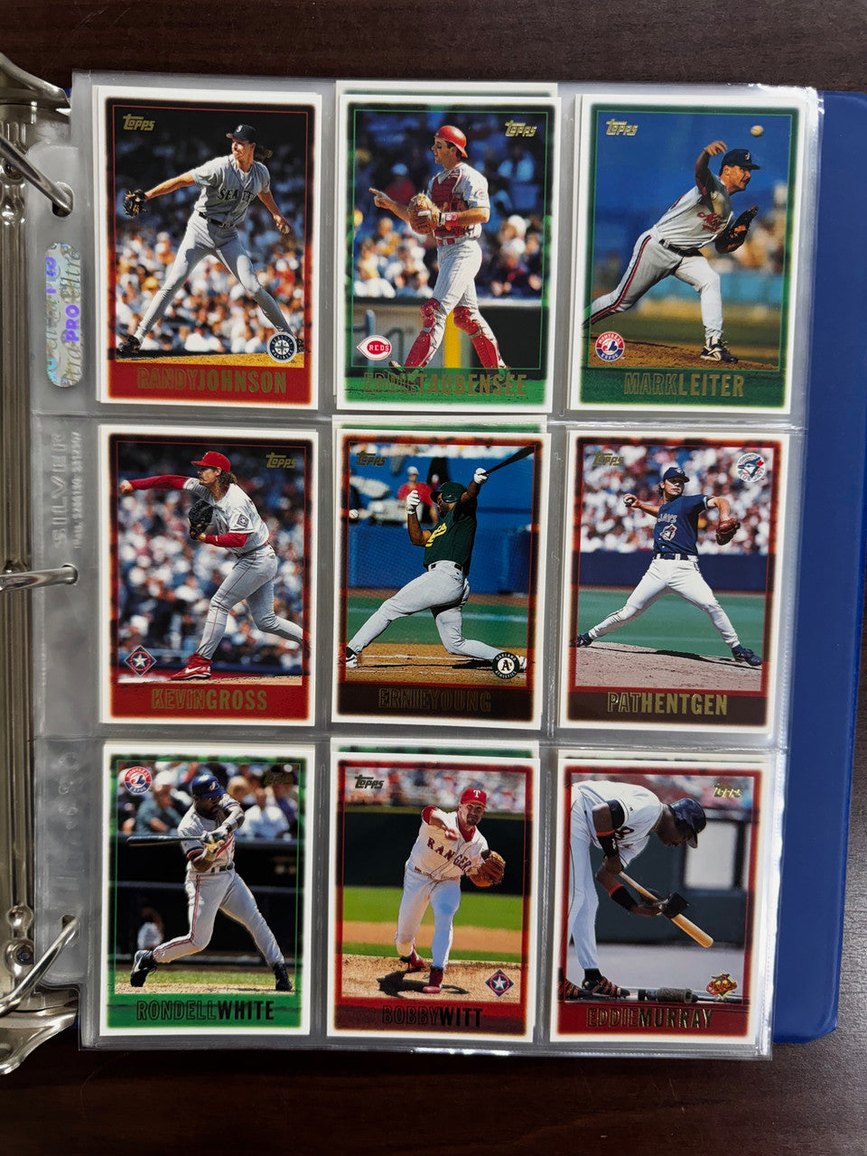 1997 Topps Baseball Complete Set (496) Jeter Griffey Bonds