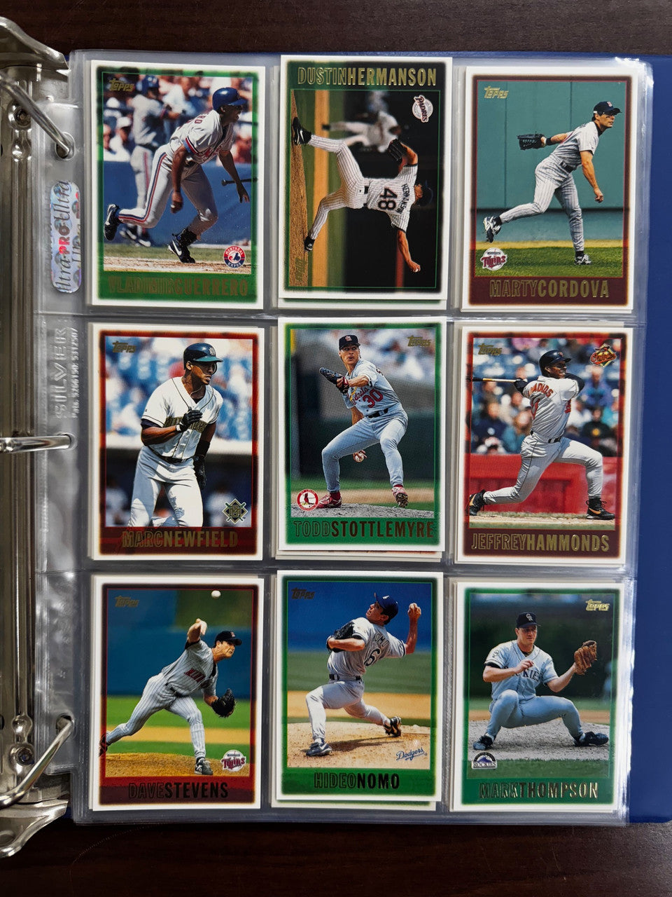 1997 Topps Baseball Complete Set (496) Jeter Griffey Bonds
