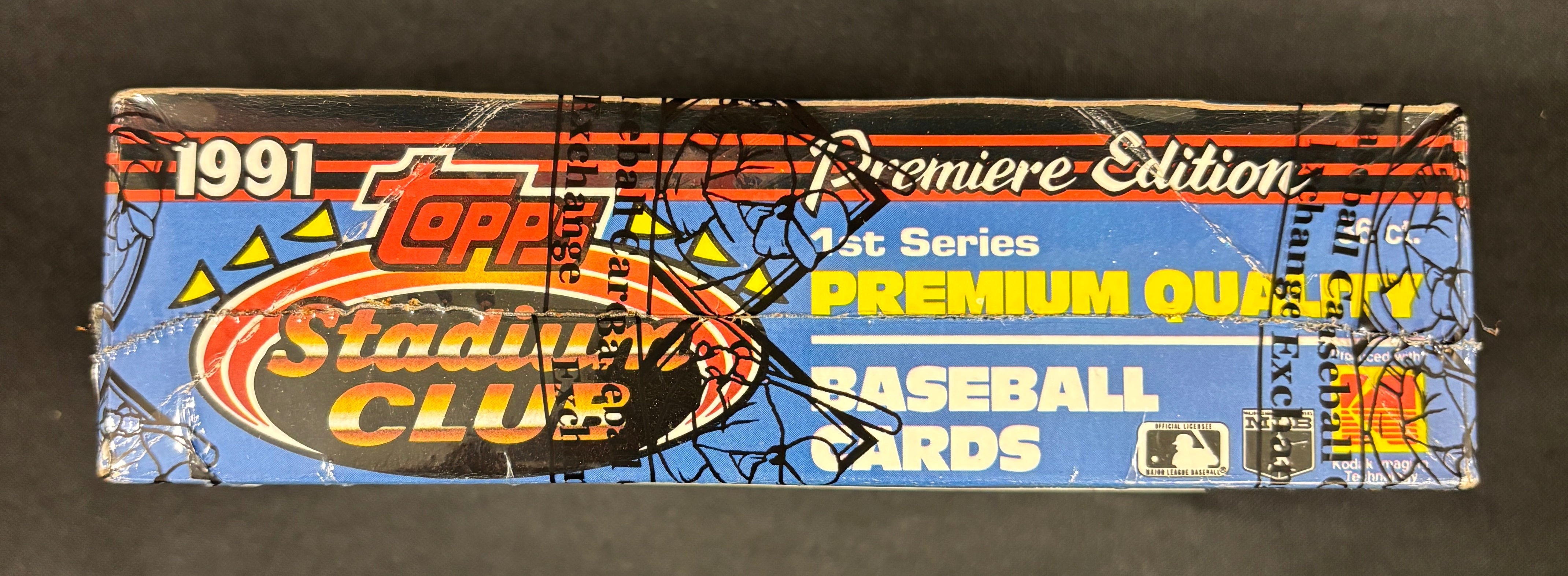 1991 Topps Stadium Club Series One Baseball Box BBCE Wrapped/Sealed