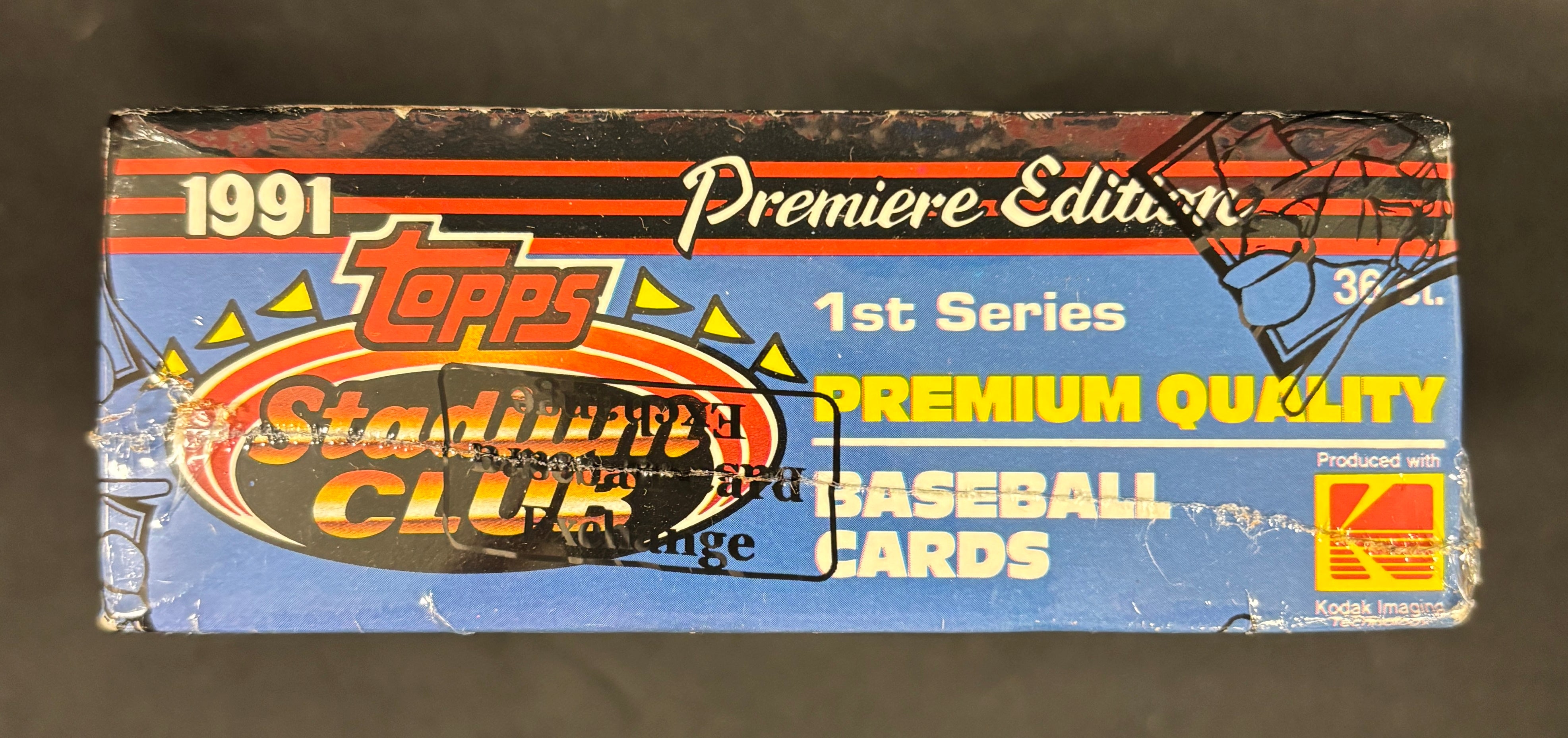 1991 Topps Stadium Club Series One Baseball Box BBCE Wrapped/Sealed
