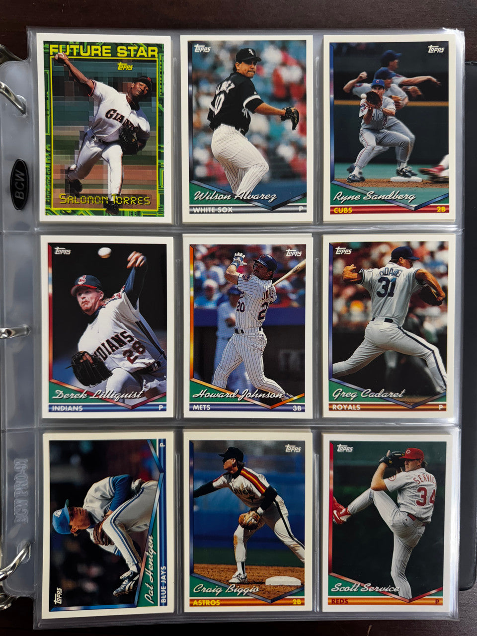 1994 Topps Baseball Complete Set (792) Derek Jeter