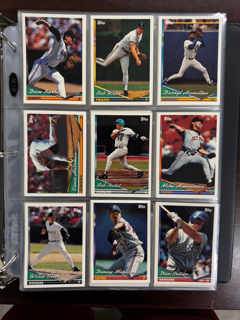 1994 Topps Baseball Complete Set (792) Derek Jeter