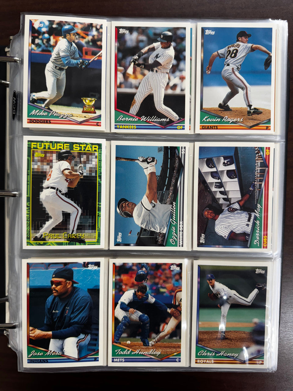 1994 Topps Baseball Complete Set (792) Derek Jeter