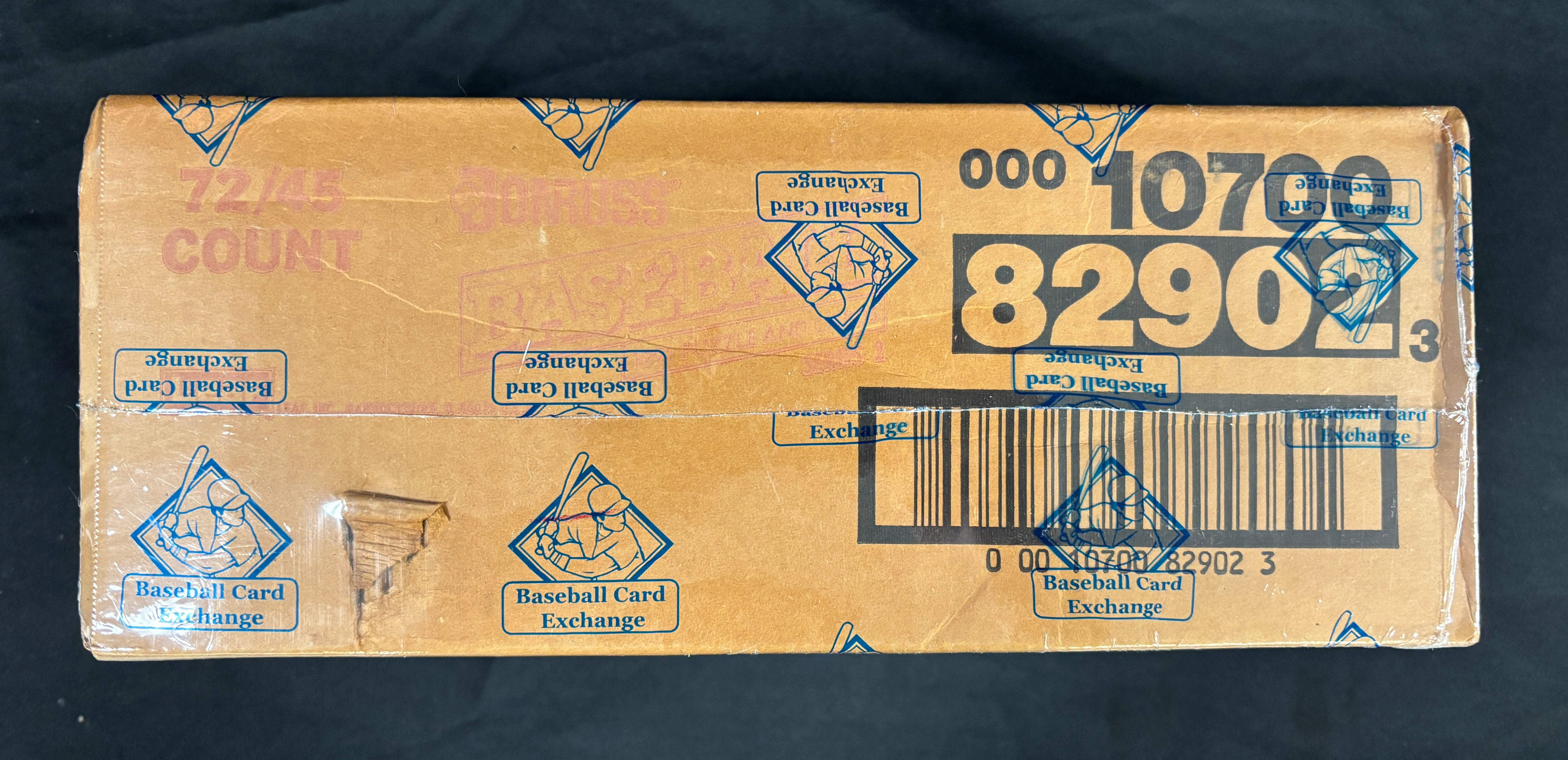 1991 Donruss Series 2 Baseball Rack Case Factory Sealed BBCE Wrapped