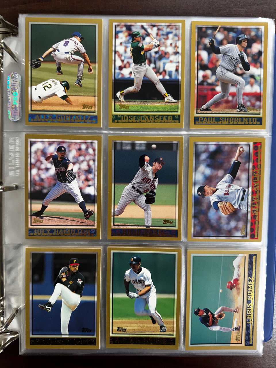 1998 Topps Baseball Complete Set (504) Ortiz RC