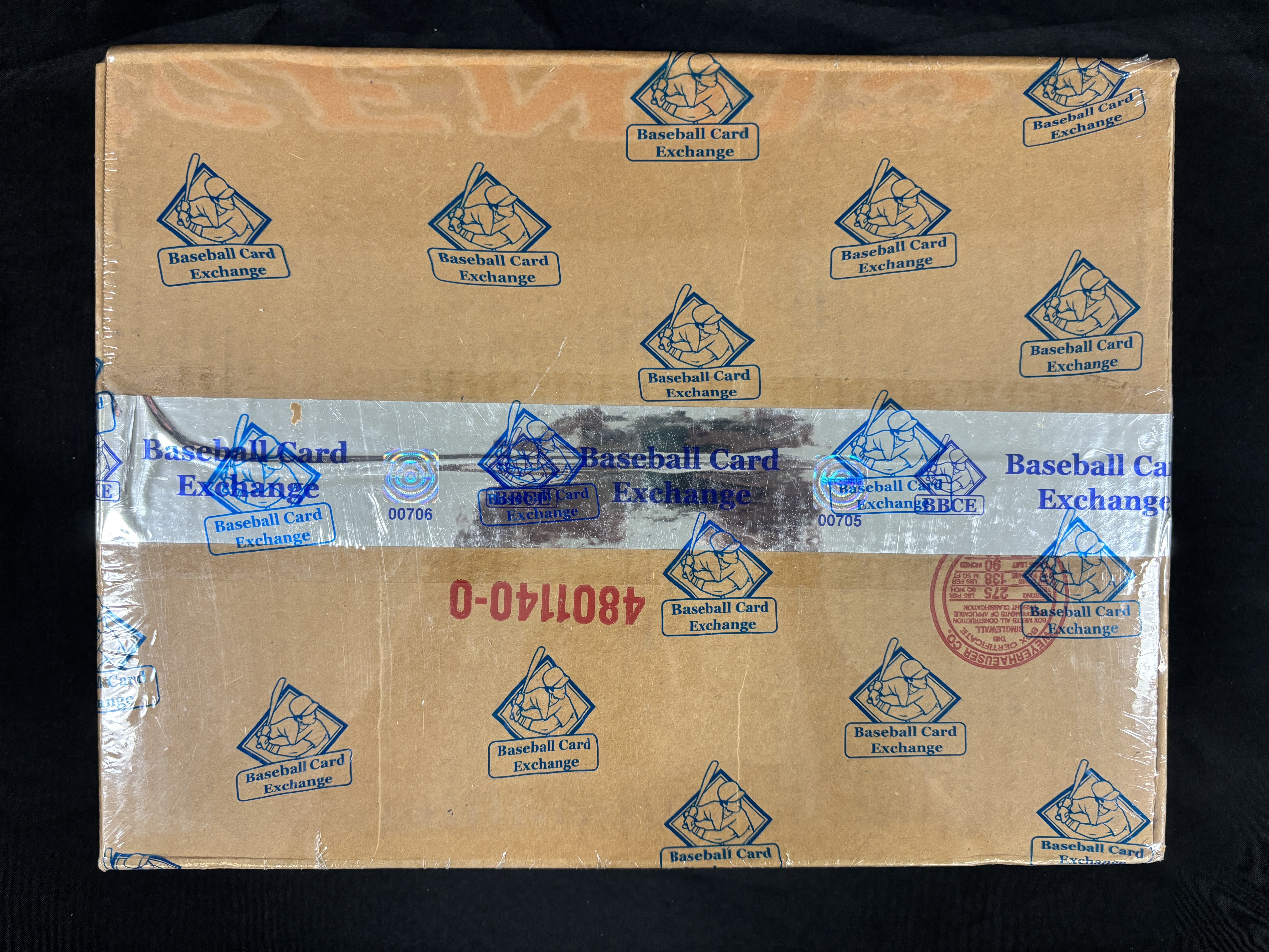 1991 Donruss Series 2 Baseball Rack Case Factory Sealed BBCE Wrapped