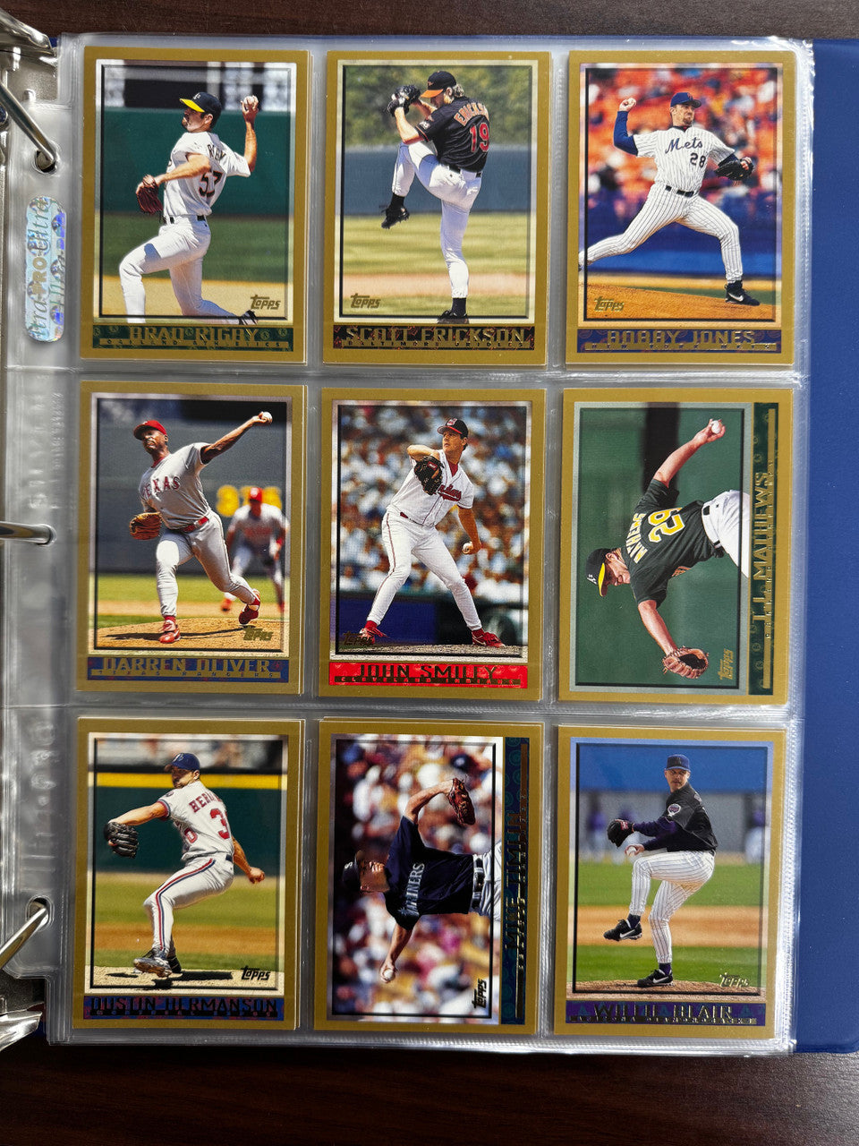 1998 Topps Baseball Complete Set (504) Ortiz RC