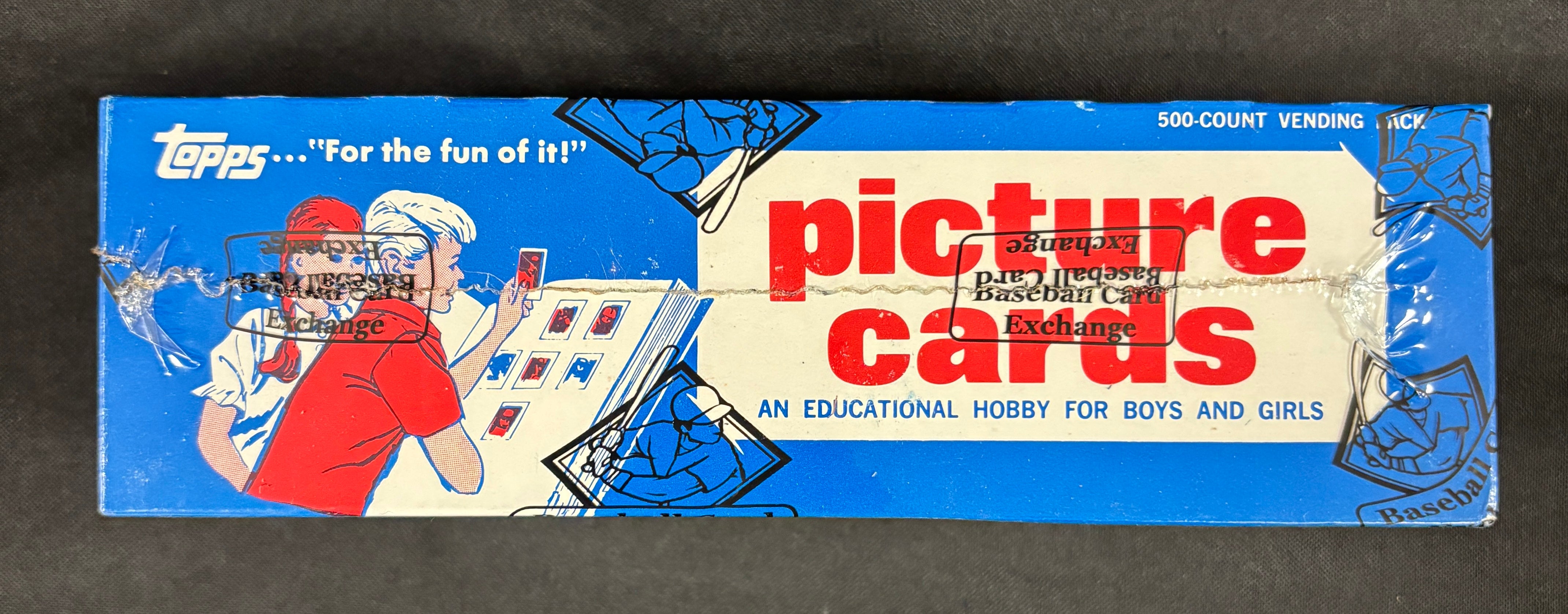 1990 Topps Baseball Vending Box BBCE Wrapped/Sealed FASC