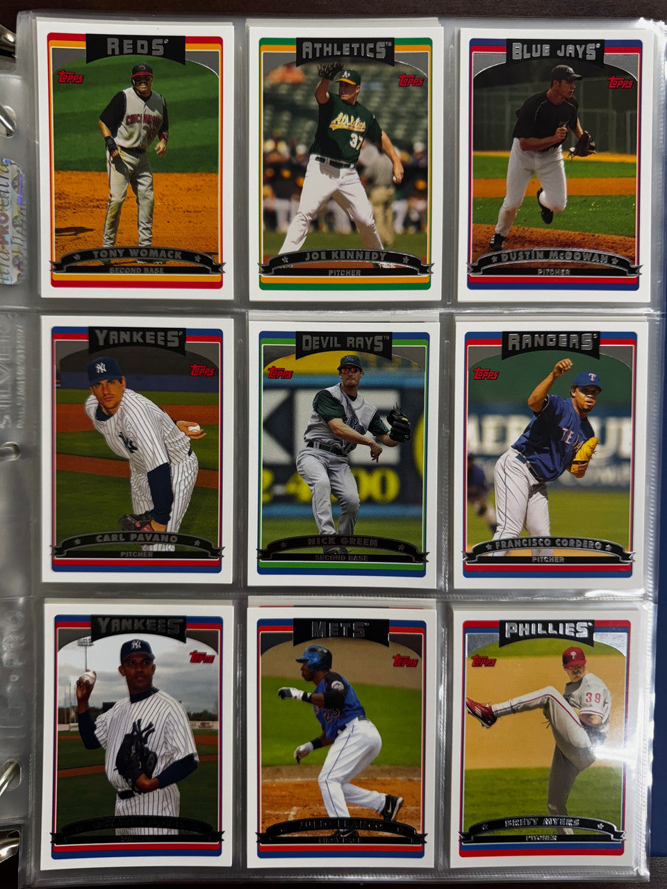 2006 Topps Baseball Complete Set (660) Verlander Zimmerman RC