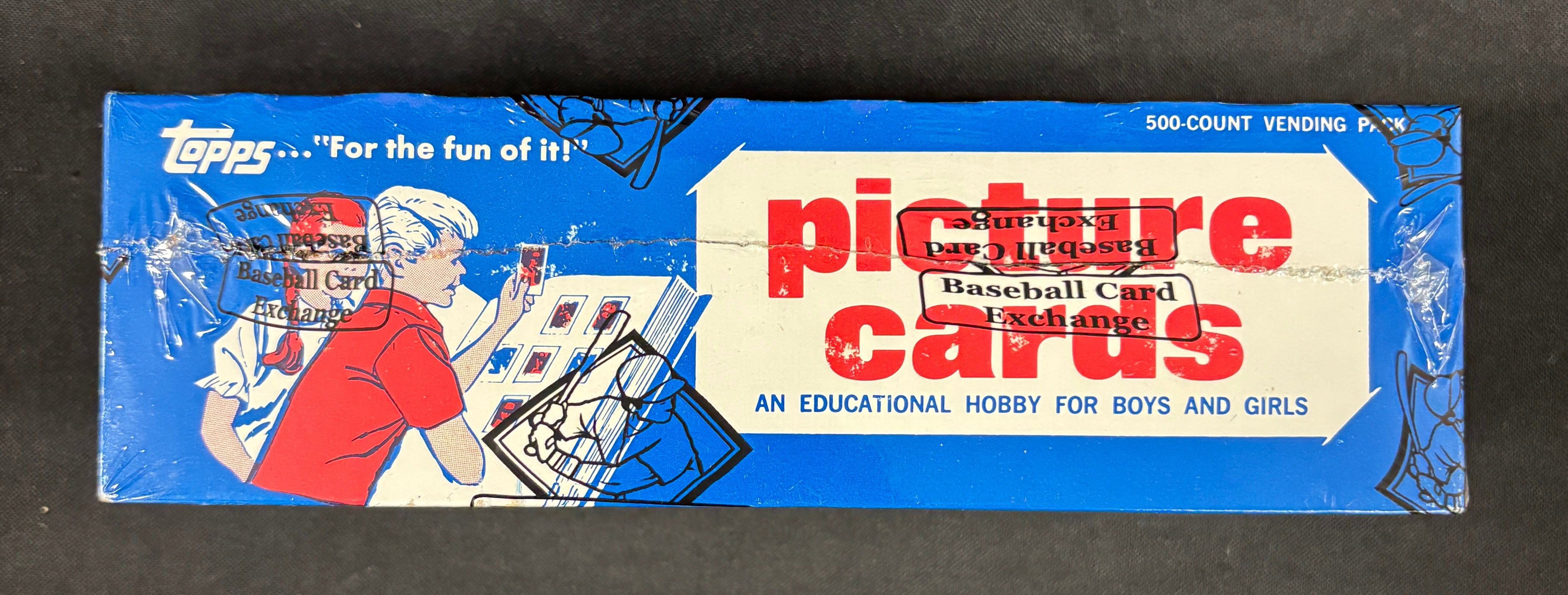 1991 Topps Baseball Vending Box BBCE Wrapped/Sealed FASC
