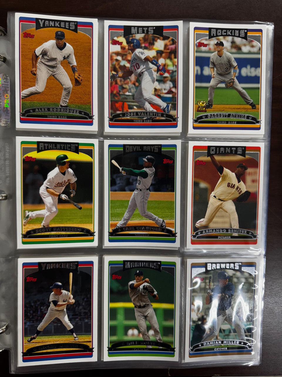 2006 Topps Baseball Complete Set (660) Verlander Zimmerman RC