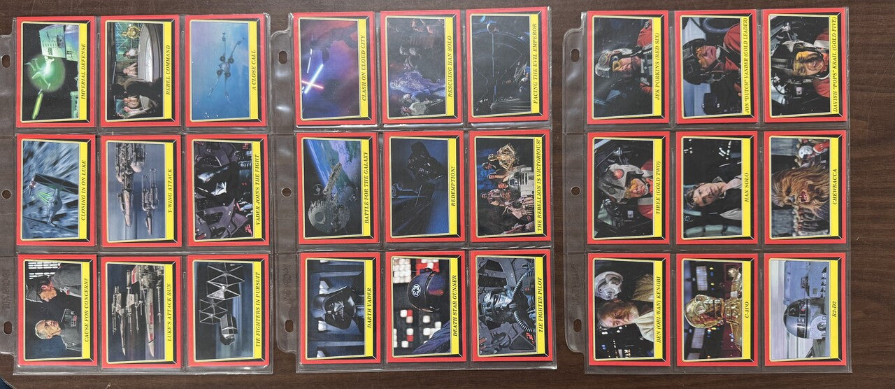 2016 Topps Star Wars Rogue One Mission Briefing Complete Set (110) W/ Inserts