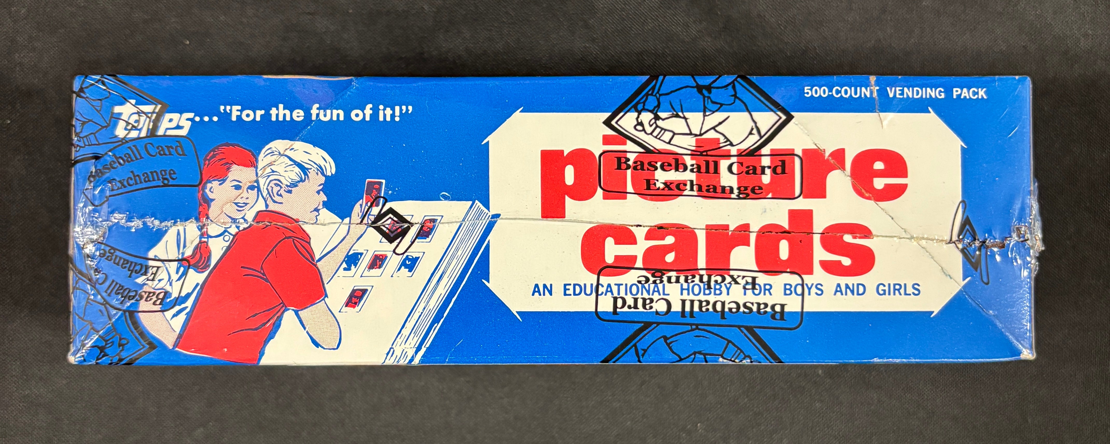 1991 Topps Baseball Vending Box BBCE Wrapped/Sealed FASC