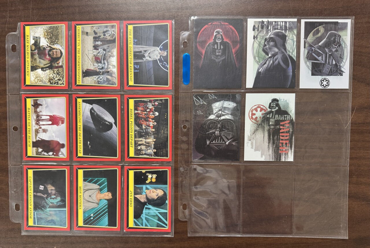 2016 Topps Star Wars Rogue One Mission Briefing Complete Set (110) W/ Inserts