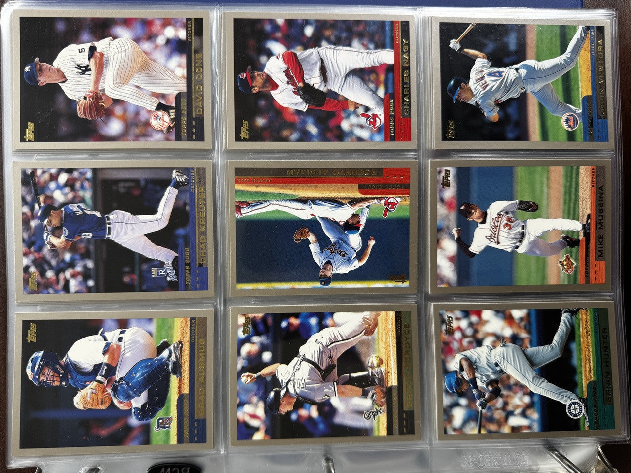 2000 Topps Baseball Complete Set (479) Sabathia RC