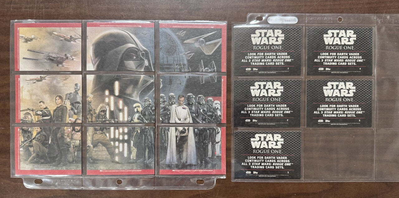 2016 Topps Star Wars Rogue One Mission Briefing Complete Set (110) W/ Inserts