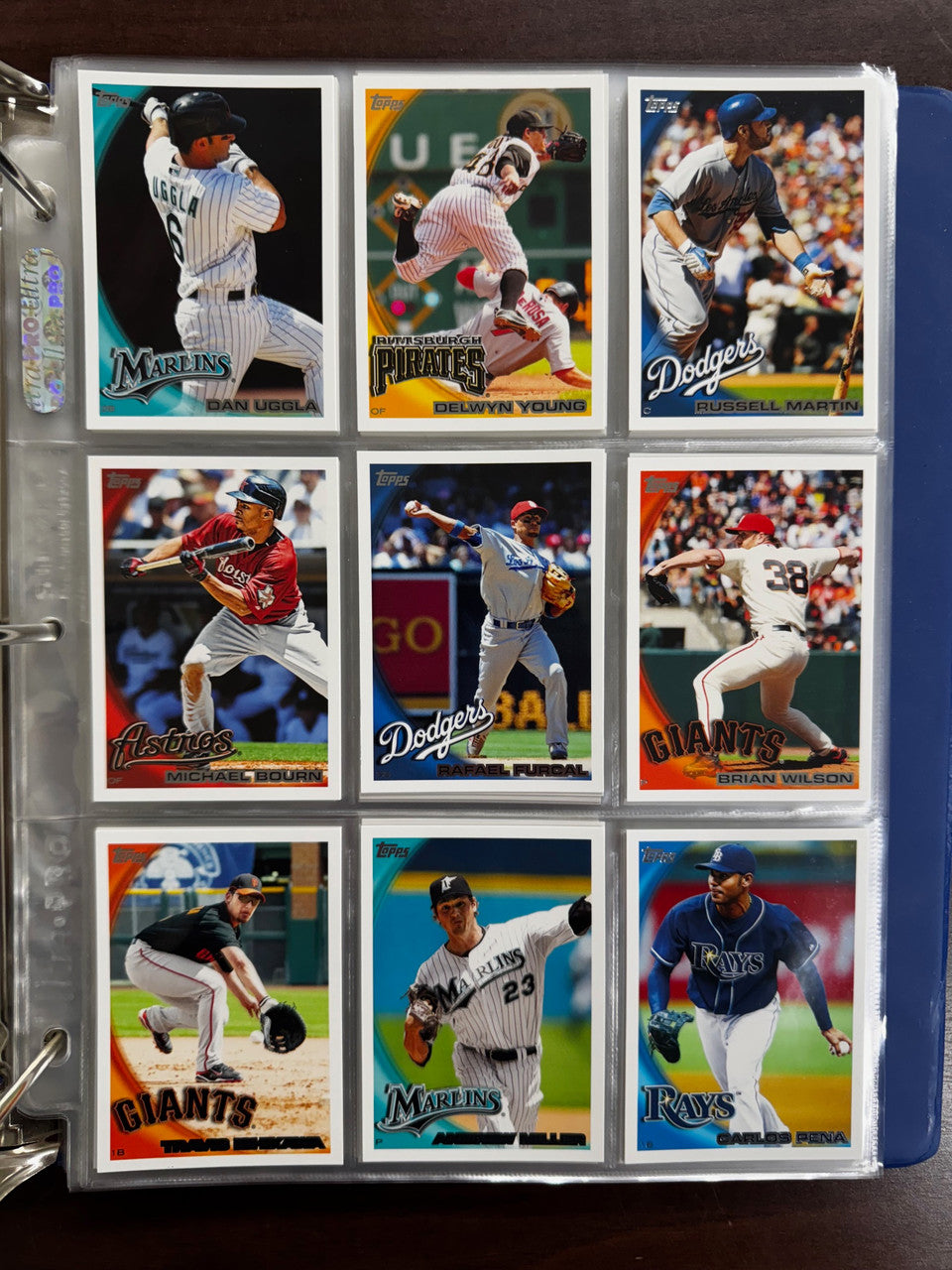 2010 Topps Baseball Complete Set (661) Posey Strasburg RC