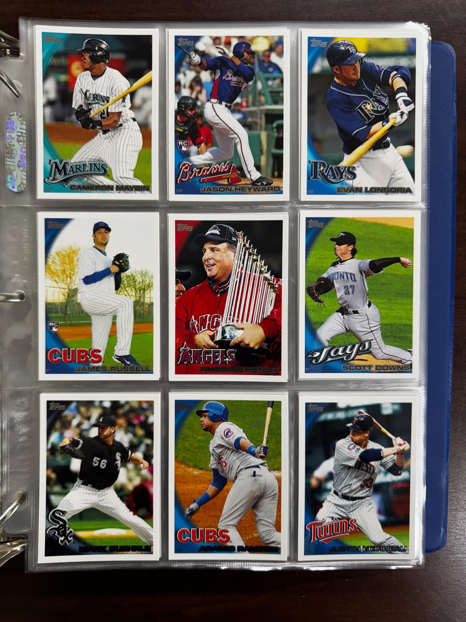 2010 Topps Baseball Complete Set (661) Posey Strasburg RC