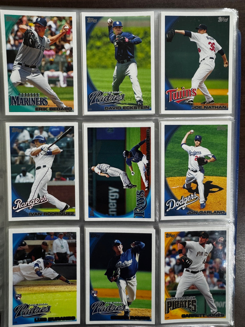 2010 Topps Baseball Complete Set (661) Posey Strasburg RC