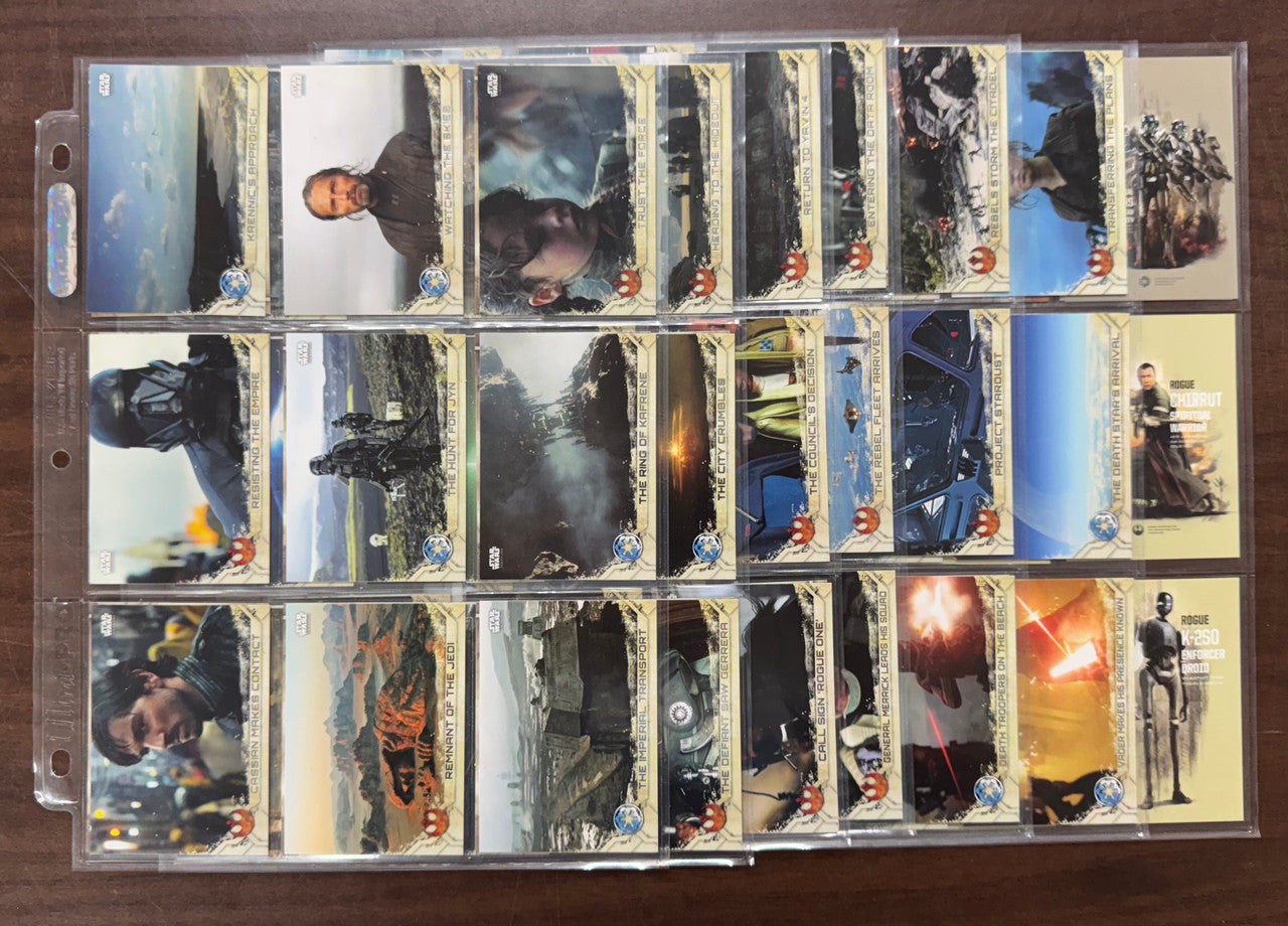 2017 Topps Star Wars Rogue One Series 2 Complete Set (100) W/ Insert